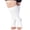 White, variant on Venoro 5 Pairs 20-30 mmHg Toeless Compression Socks - Knee High Support for Running & Sport