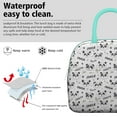 thumbnail image 3 of Reusable Panda Lnsulated Lunch Bag for Women & Men-Leakproof Water-Resistant Cooler Tote,Large Capacity(10.6x8.7x6.3in)for Work,Office,Travel,Picnic,Beach., 3 of 7