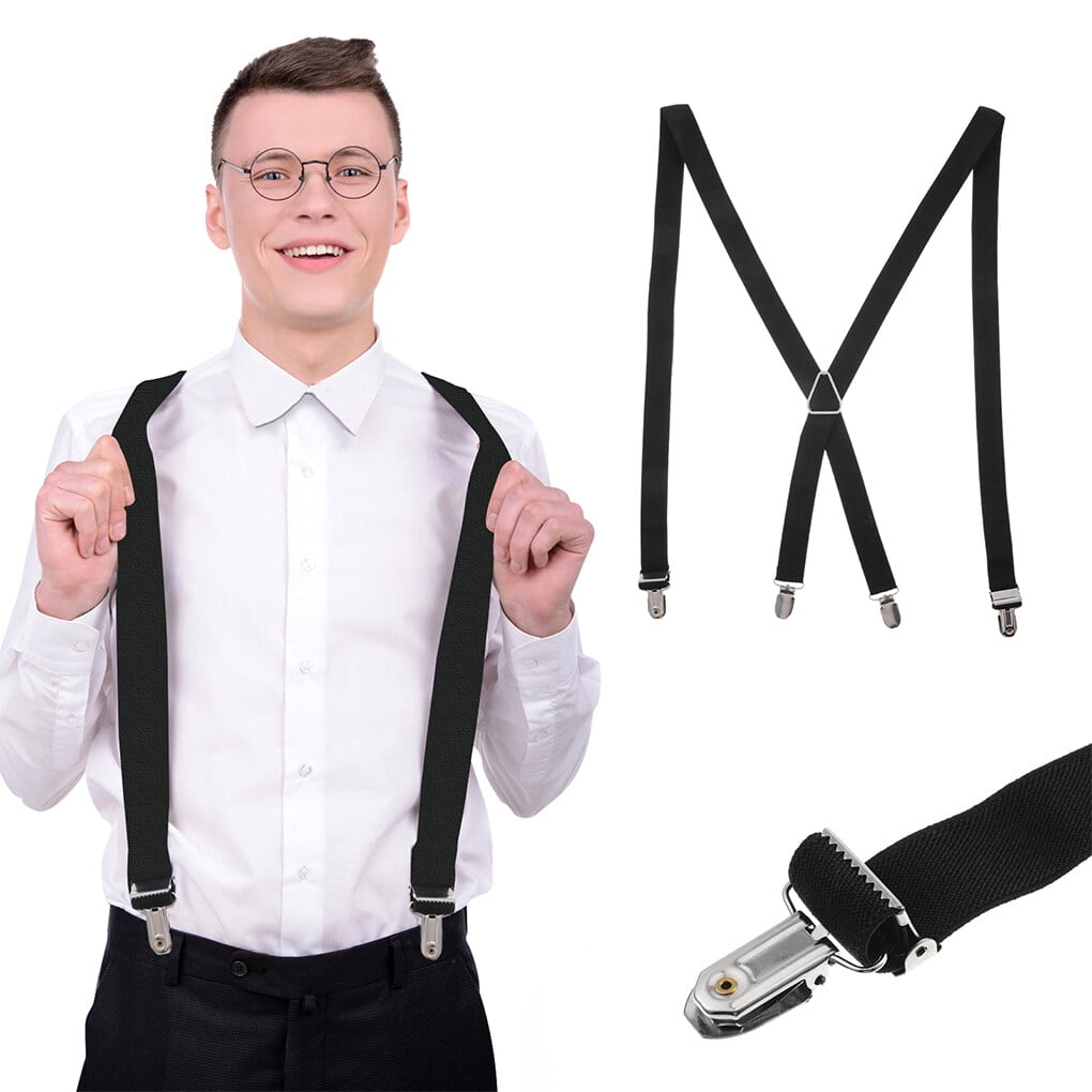 Suspender Pants Strap Photography Women Men Casual Elastic