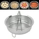 thumbnail image 1 of Cesta De Manija Plegable De Acero Inoxidable Inserto De Colador Multifuncional Para Olla De Olla De Arroz Eléctrica Adecuada Para Individuos Parejas, 1 of 7