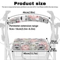 thumbnail image 5 of HELLHERO Hippo Rollator Seat Cover Walker Seat Cushion Cover and Comfortable Waterproof for Seniors Men Women, 5 of 6