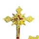 thumbnail image 2 of Jesus Crucifix Standing Crucifix for Chapel Christian Decoration Prayers, 2 of 5