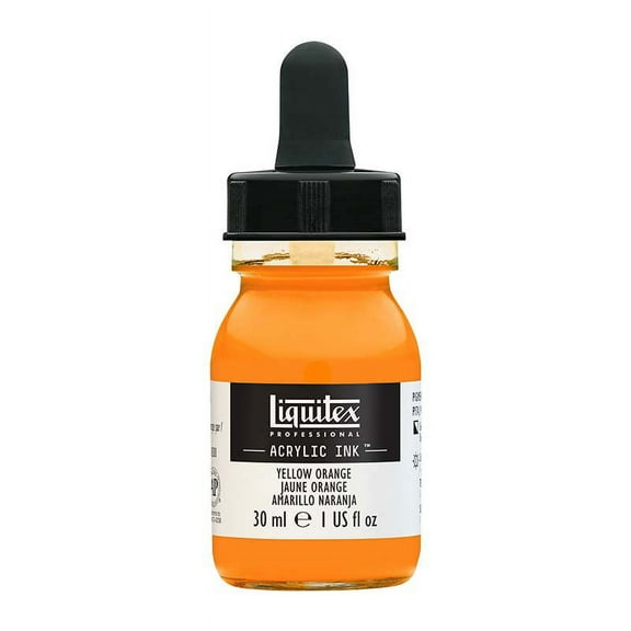 Liquitex Professional Acrylic Ink - 30 ml, Yellow Orange