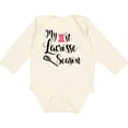 thumbnail image 3 of Inktastic My 1st Lacrosse Season Girls Long Sleeve Baby Bodysuit, 3 of 5