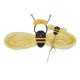 thumbnail image 4 of Disfraz de abeja fácil de usar, suave y creativo, con diadema para niñas. B, 4 of 9