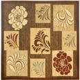 thumbnail image 6 of SAFAVIEH Lyndhurst Maurice Floral Area Rug, Brown/Multi, 3'3" x 5'3", 6 of 6
