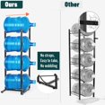 thumbnail image 4 of Soporte para jarras de agua MYLOLF de 5 galones, 4 niveles, estante de 5 galones, 4 of 6