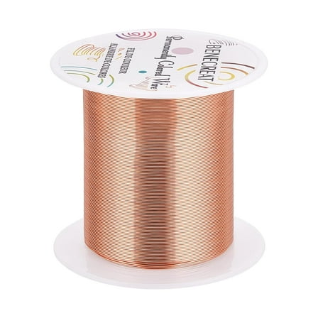 26 Gauge Copper Jewelry Wire - 131 Yards Tarnish Resistant Beading Wire