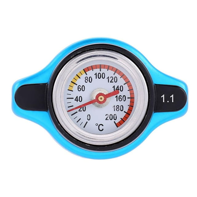 Tapón de radiador de coche JShteea medidor de temperatura del agua indicador termostático Accesorios para autos y motos