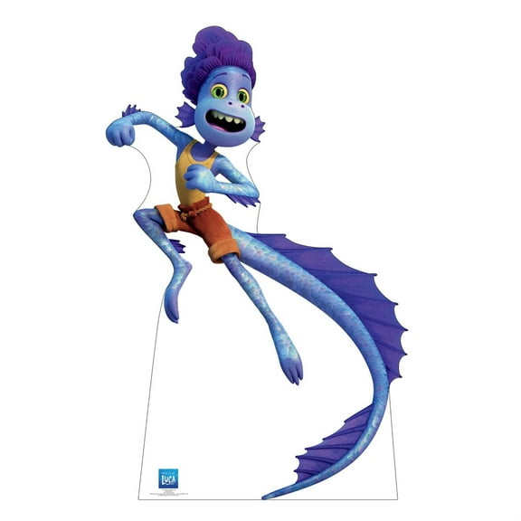 Cardboard People Alberto Sea Monster Life Size Cardboard Cutout Standup - Disney Pixar Luca (2021 Film)