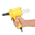 thumbnail image 4 of Pneumatic Riveter  Grip Air Rivet  with Strong Pull Force, Suitable for Aluminum Nails, Iron Nails and Stainless Steel Nails for Deeper Riveting, 4 of 7