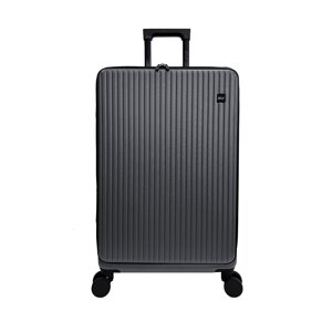 iFLY Quantum 24" Expandable Checked Luggage, Charcoal