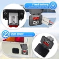 thumbnail image 4 of 50A 600V Dual Flush Mount Bracket Panel for Connector 12-6 AWG, 4 of 10