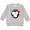 thumbnail image 2 of Inktastic 2nd Birthday Cute Penguin 2 Year Old Girl Toddler Sweatshirt, 2 of 4