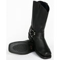 thumbnail image 5 of Brothers And Sons Men's Pull-On Motorcycle Boot Square Toe - CJ9995BL 10.5 EE  US, 5 of 7