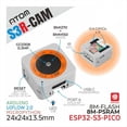 thumbnail image 3 of Kit de Chatbot con IA AtomS3R-CAM ESP32-S3, Controlador Programable con Base de Voz y Asistente Visual de Voz Integrado con Cámara., 3 of 5