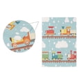 thumbnail image 5 of Yayeee Garden Flag 12"x18" Double Sided Outdoor Yard Lawn Holiday Decorations, Red Trains Pattern, 5 of 6