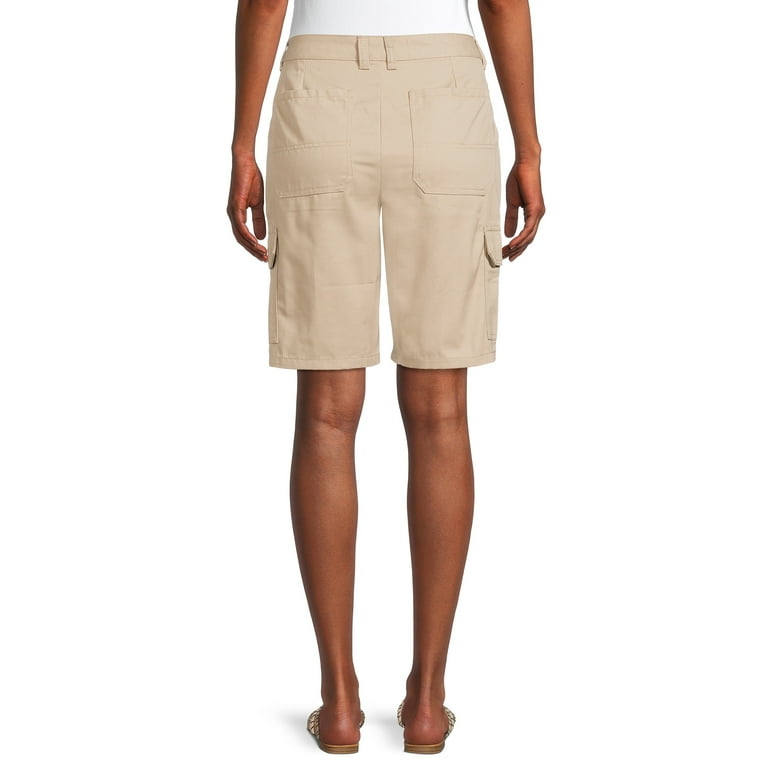 Women's work cheap shorts walmart