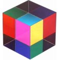 thumbnail image 1 of L40 Kbxlife Mixed Color Cube 47mm (1.9")cube For Home Or Office Toy Science Learning Cube Easter Prism Desktop Toy Home Ornament, 1 of 5
