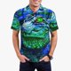 thumbnail image 1 of Fotbe Colorful Stained Glass Crocodile Camiseta Polo de Golf para Hombre con Estampado – Camisa Deportiva Transpirable con Cuello Abotonado-XX-Large, 1 of 6