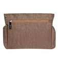 thumbnail image 3 of Trend Lab Brown Crinkle Tote Diaper Bag, Brown, 3 of 5