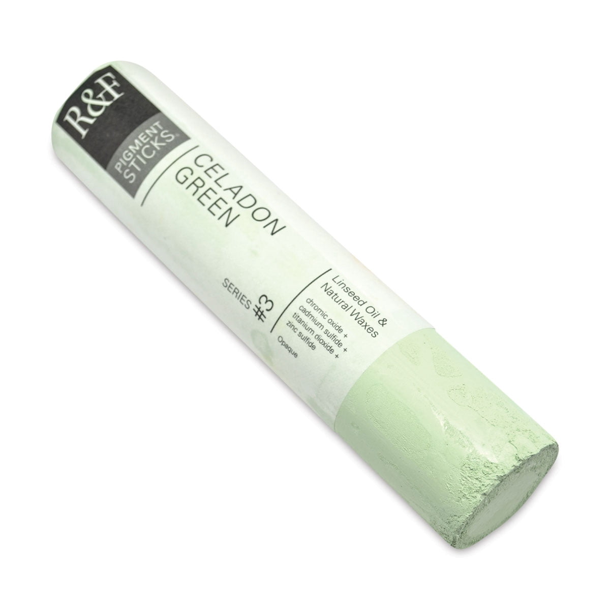 R&F Handmade Paints 223C Oil Pigment Stick 188ml Celadon Green