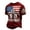 Wine, variant on 911 25th Anniversary Shirt Men Short Sleeve Round Neck 2001-2026 Hope Honor Courage T Shirts