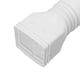 thumbnail image 3 of Rain Gutter Downspout Extensions Flexible Universal Drain Downspout Extender Drainage Connector Extendable From 20in to 29in White, 3 of 5