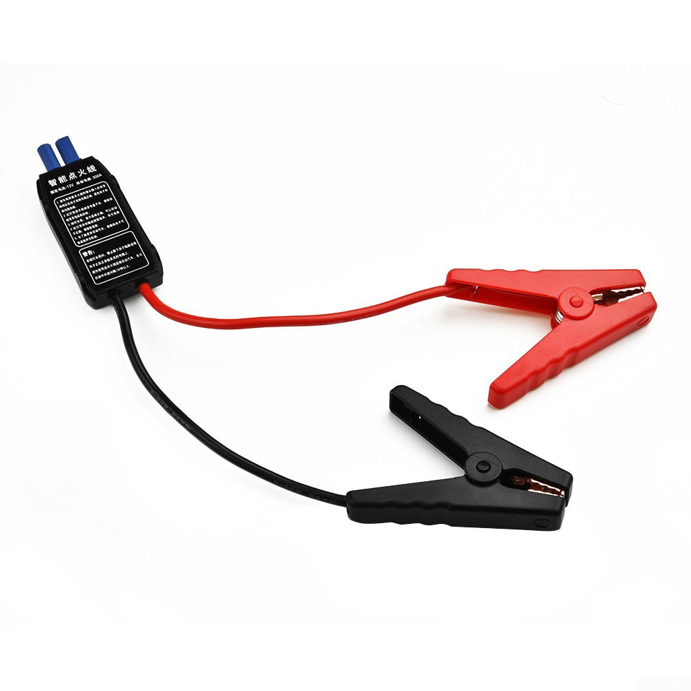 Booster Cable Jumper Clamp Car Battery Jump Starter Prevent Reverse Charge XE 