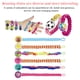 thumbnail image 3 of Kit de fabricación de pulseras de la amistad para niñas, juguetes artesanales DIY, regalos de cumpleaños para niños, suministros para fiestas, actividades de viaje, 3 of 5
