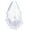 White, variant on Shenmeida White/Black Two Layers Lace Cascade Bridal Wedding Veil with Comb
