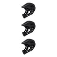 thumbnail image 1 of Greeniant Casco para niños Transpirable y cómodo para un ciclismo seguro Casco de ciclismo para niños Casco de bicicleta para niños Negro Type1 NO1, 1 of 6