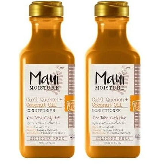 Acondicionador Maui Moisture Curl Quench + Aceite de coco 385 ml x2