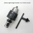 thumbnail image 2 of 1.5-13mm Drill Chuck with Connection 3/4 Right Angle to B16 Adapter, 2 of 5