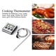 thumbnail image 1 of Termómetros digitales para carne termómetro digital para barbacoa para cocina termómetro para asar carne con función de temporizador ANGGREK Otros, 1 of 8