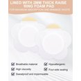 thumbnail image 3 of 36 Pcs Disposable Castor Oil Packs Belly Button Patches Self-Adhesive Castor Oil Wraps, Spunlace Cloth Highly Absorbent Organic Belly Button Cover Compress Patch, Flower Shape, 3 of 8