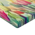 thumbnail image 2 of Ambesonne Pastel Fitted Sheet, Tulips Flower Bed Park, California King, Multicolor, 2 of 3