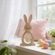 thumbnail image 5 of Adornos de Pascua, regalos de Pascua, adorable conejito de Pascua, adorno colgante de madera con huevo, decoración de Pascua, regalo ideal para Pascua, letrero de madera., 5 of 6