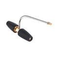 thumbnail image 4 of Accesorio limpiador de canalones con boquilla giratoria de 360 degree y conector de 1/4 de pulgada para limpieza con hidrolavadora de acero inoxidable de, 4 of 8