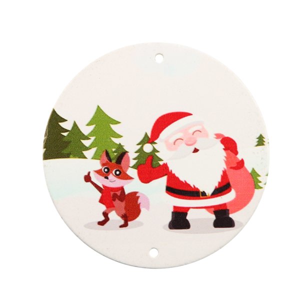 Personalice los ornamentos colgantes de los adornos formados para la decoración de la Navidad Wmkox8yii fhajkh4958
