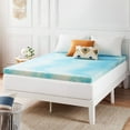 thumbnail image 5 of Best Price Mattress 3" Swirl Gel Breeze Memory Foam Mattress Topper, King, 5 of 10