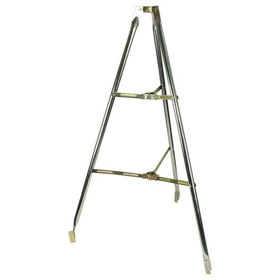 - 5' Heavy Duty Antenna Tripod, Mast Pole Dish Tripod for Roof Mount