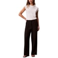 thumbnail image 3 of Calvin Klein womens  Soft Twill Pull-On Pant, xs, Black, 3 of 4