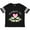 Football Black and White, variant on Inktastic Grandpa's Girl- Heart Flowers Girls Toddler T-Shirt
