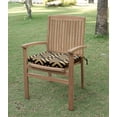 thumbnail image 4 of Vargottam Printed Indoor/Outdoor Chair Pads Non Slip Dining Chair CushionSquareShapedDining Chair Pad With String Ties Machine Washable & Home Decor Cushion- Set Of 2-Yellow, 4 of 8