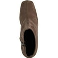 thumbnail image 2 of DKNY Womens Cavale Taupe Faux Suede Ankle Boots Shoes 9 Medium, 2 of 6