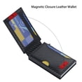 thumbnail image 5 of Royal Bagger Carbon Fiber Card Holder for Men, RFID Blocking Slim Wallet with Magnetic Closure, Lightweight Travel Purse 3246, 5 of 9
