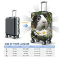 thumbnail image 5 of Bingfone Daisy Guinea Pig Luggage Cover Washable Suitcase Cover Protector Anti-scratch Suitcase cover Fits 18-32 Inch Luggage (No luggage included), 5 of 8