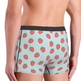 thumbnail image 3 of Uemuo Hand Drawn Strawberry Pattern Men's Boxer Briefs,Trunk Anti-Chafing,Comfortable, Durable, and Stylish Underwear-Small, 3 of 9