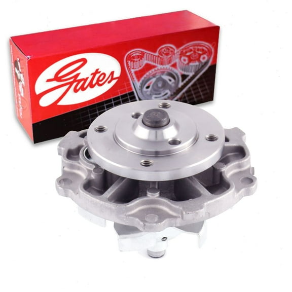Gates Engine Water Pump compatible with Pontiac Grand Am 3.1L 3.4L V6 1994-2005